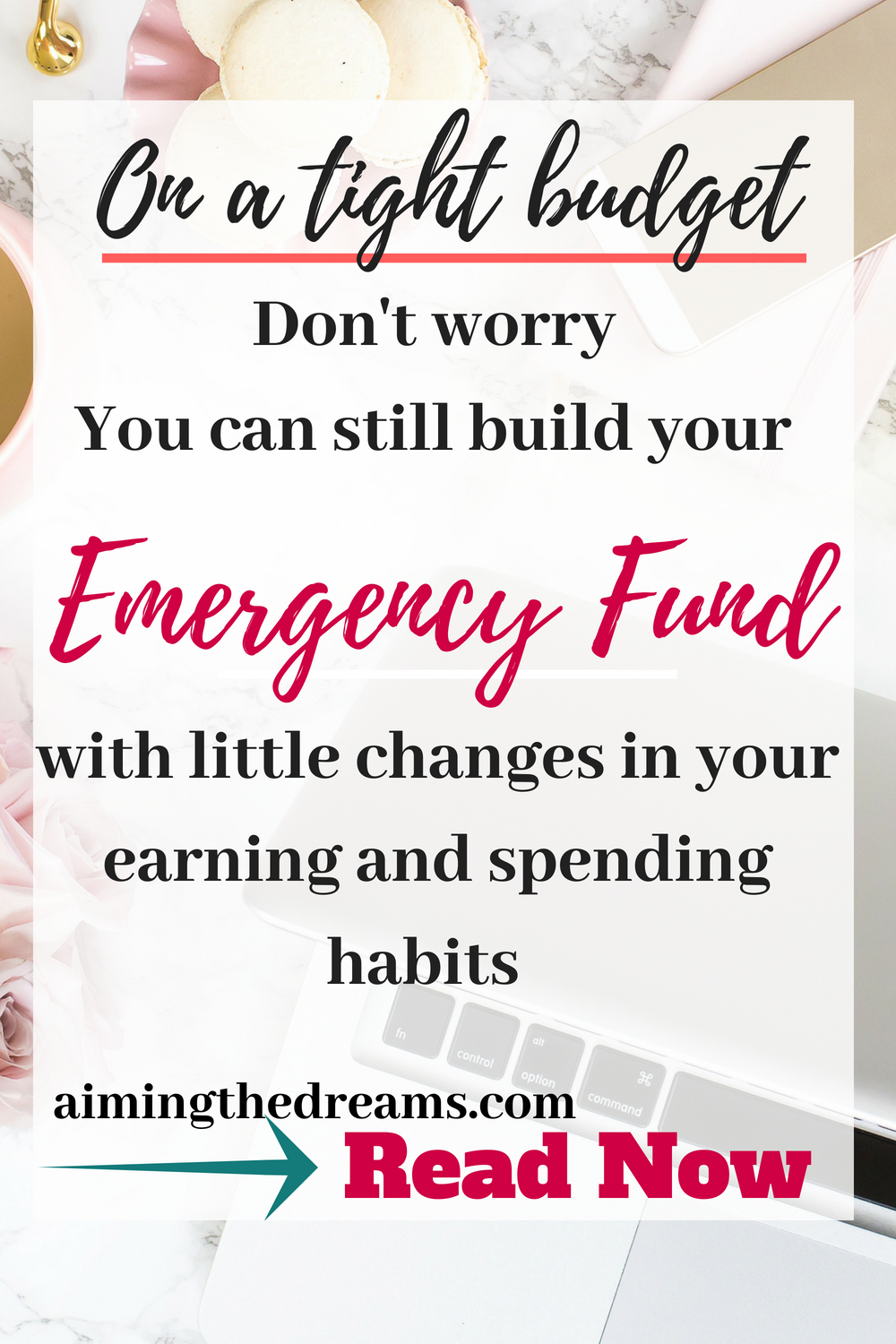 You need to build your emergency fund. It is a necessity not a luxury. 