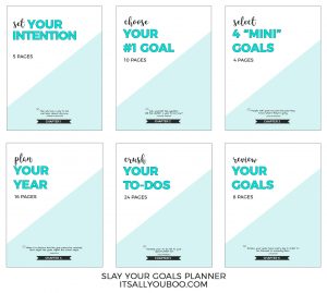 Slay your goals with planning and slaying your goals