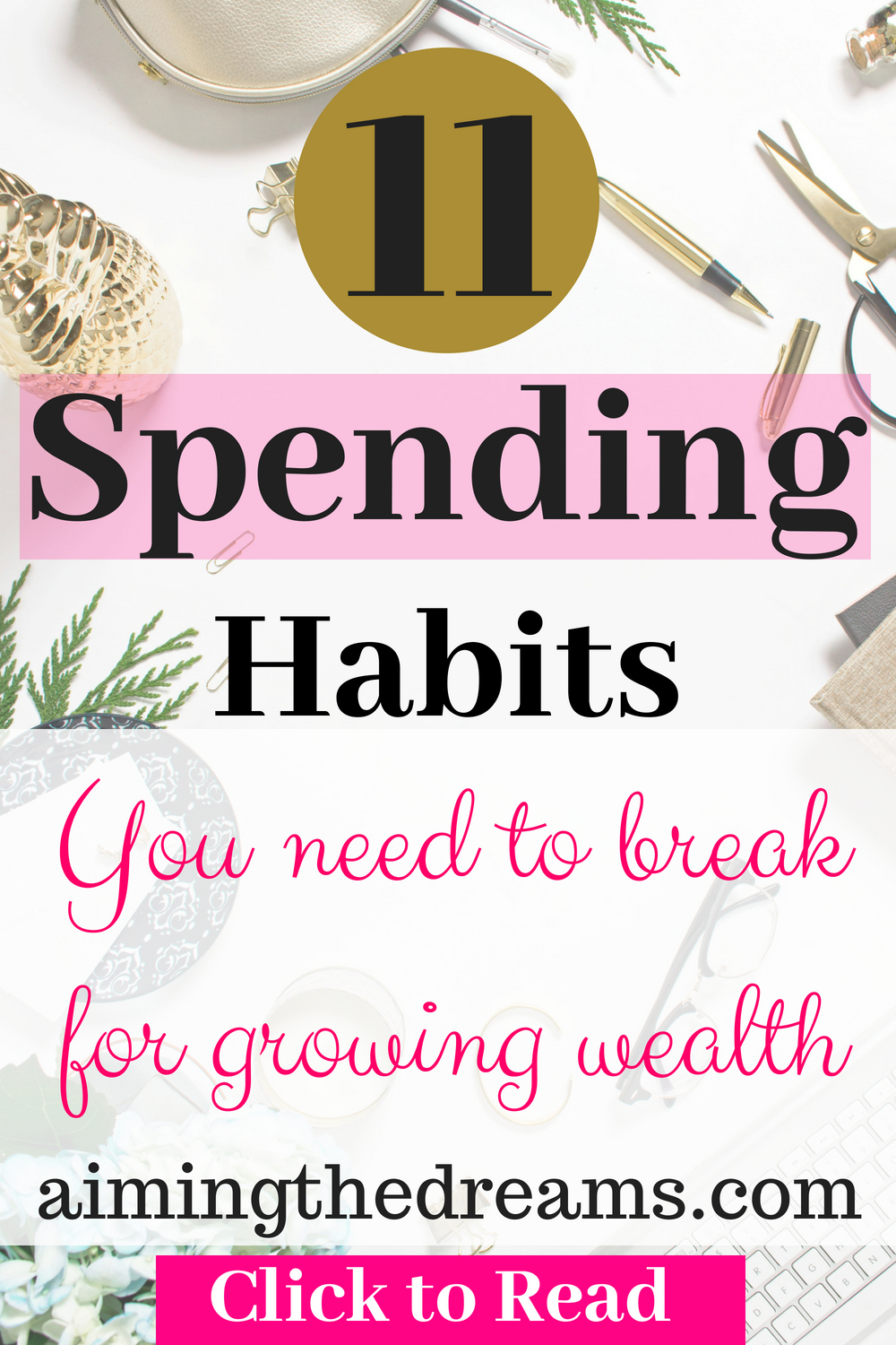 Track spending habits and break the bad ones , replace them with new better saving habis. This will definitely help you in achieving your financial goals.