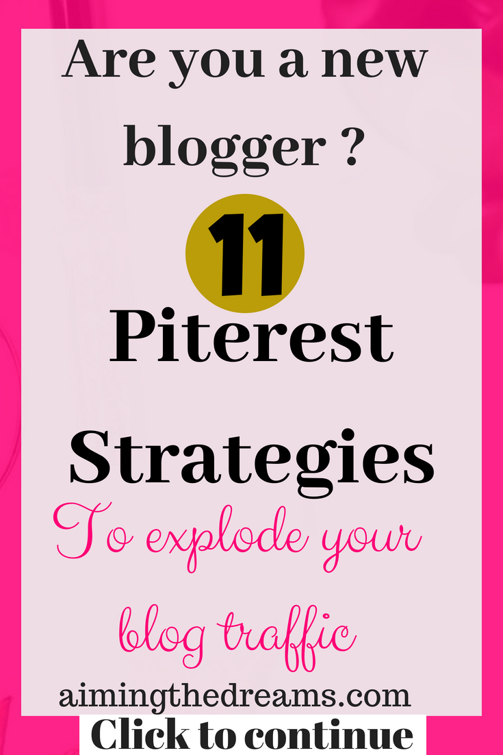As a new blogger, it is difficult to get traffic. Social media comes to rescue and pinterest is a platform that helps in growing your blog traffic.