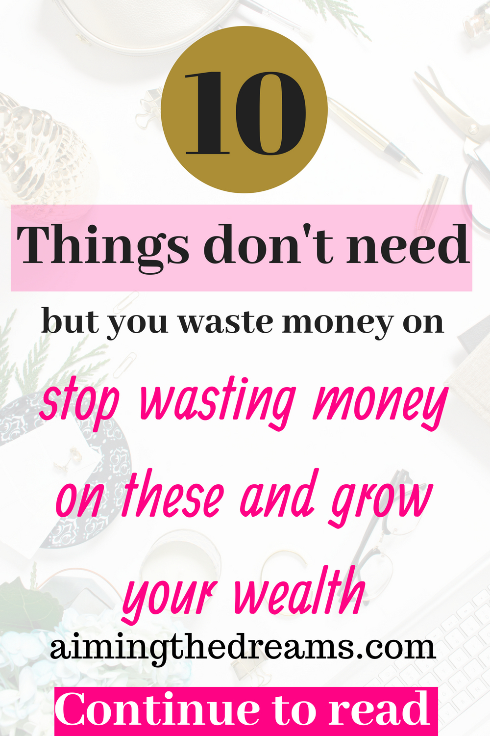 There is differenc ein what we need and what we want. Spending money in those materialistic things which we don't need is not wise. #Saving accounts grow when you stop wasting money on things you really don't need.t 
