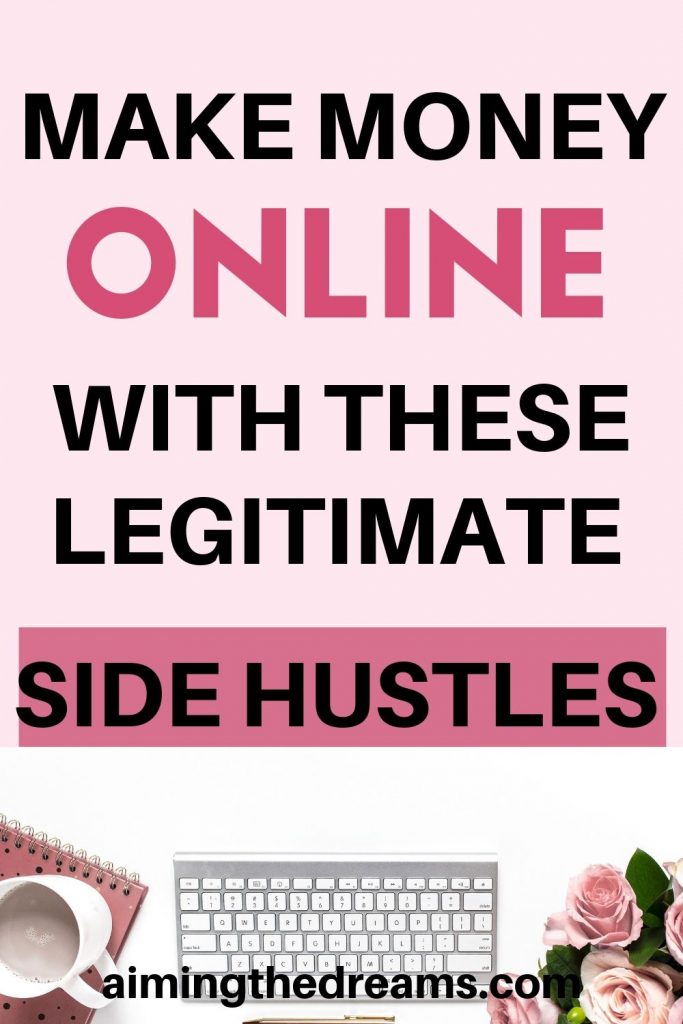 Greatest list of side hustles to make money online