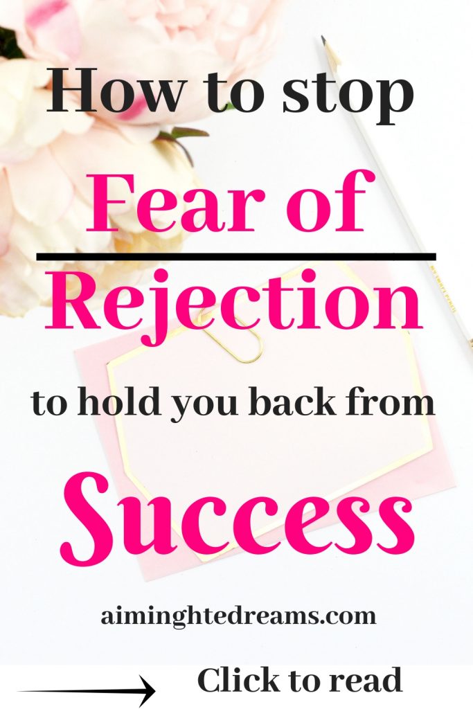 Tips to overcome fear of rejection to live life fully and be a winner.