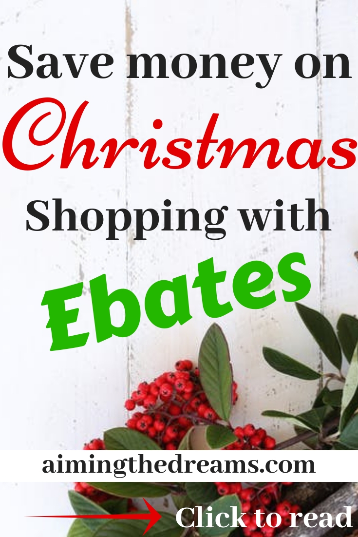 #Earn #cashback with #ebates on your #shopping for #Christmas. Click to read