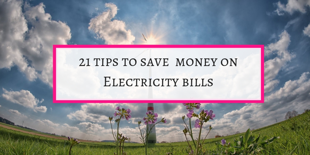 Tips to save electricity