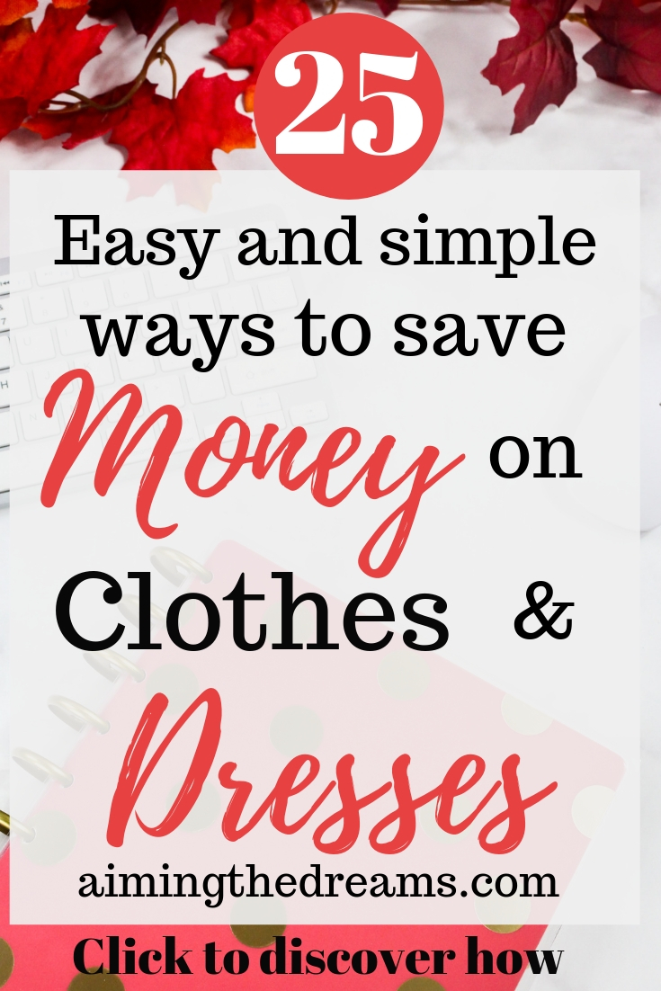 Easy and simple ways to save money on clothes and dresses to wear during celebrations. Click to read