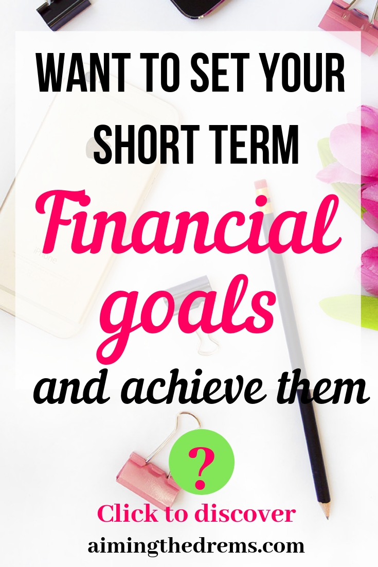 #Setting your short term #financial #goals is important #to #get #financial #security. Click to read.