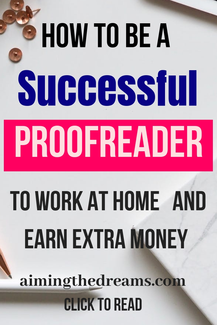 How to be successful Proofreader with #Proofreader Anywhere by Caitlyn.