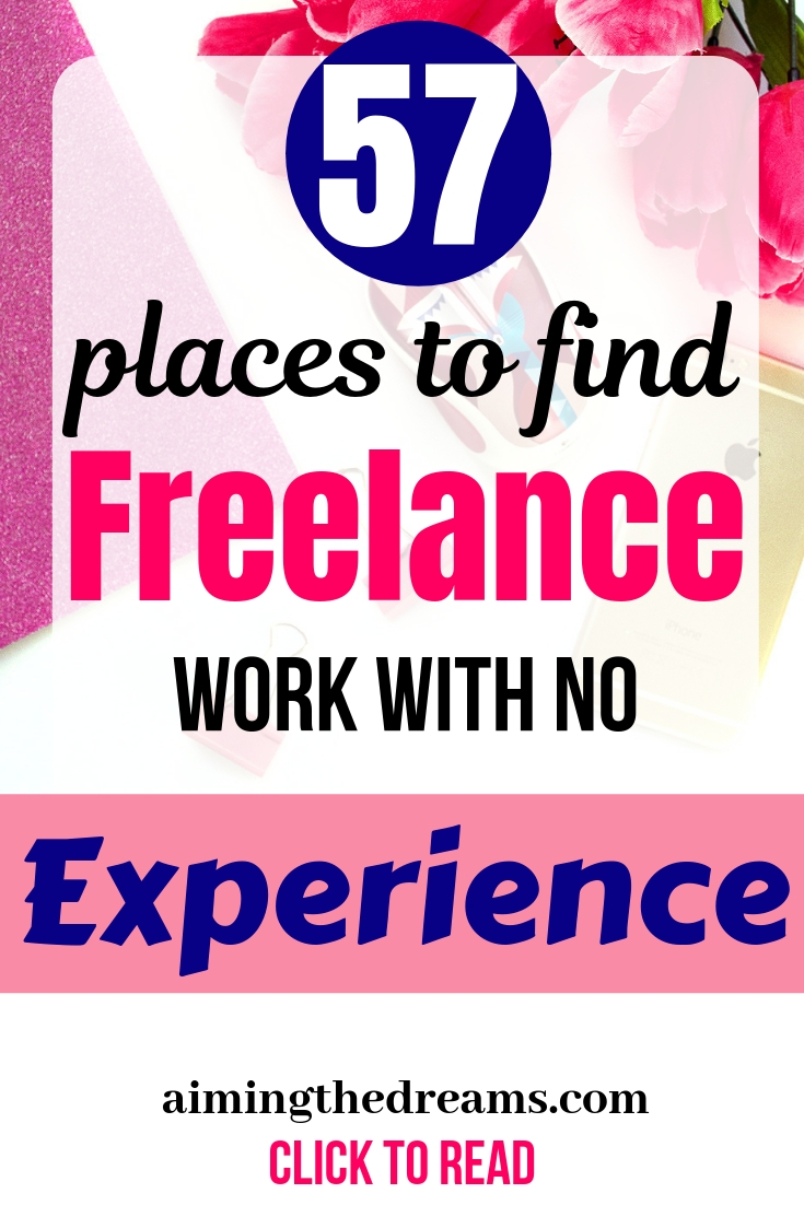Best places to find freelance work to work from home. Side hustles let you make money from home.