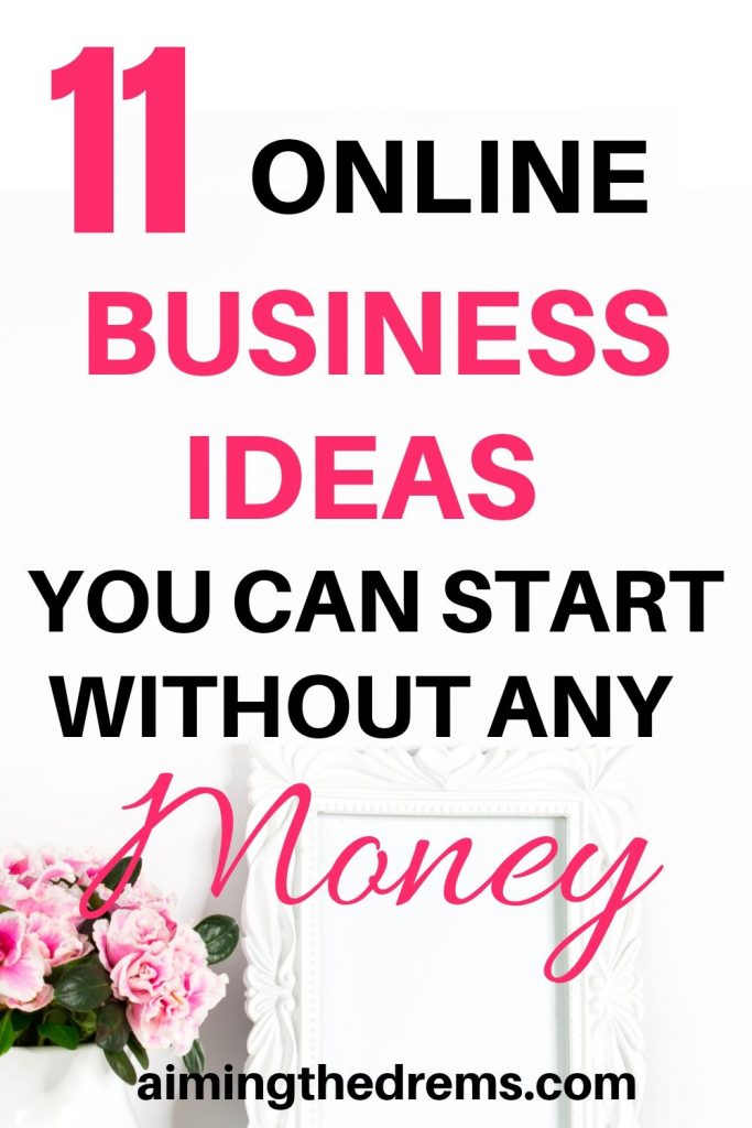 11 online business ideas you can start along with working full time and without much money