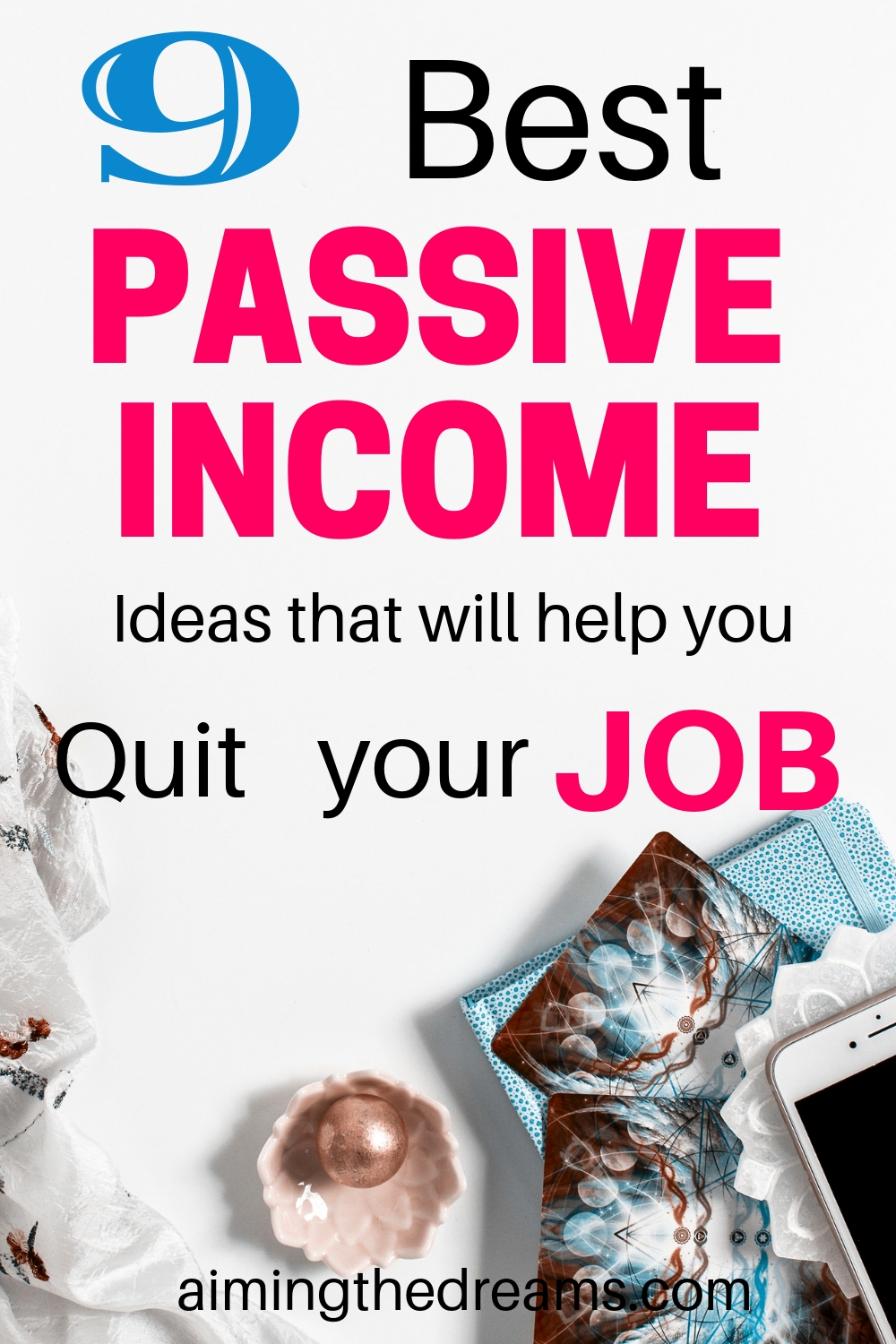 9 passive income ideas that will help you quit your job. 