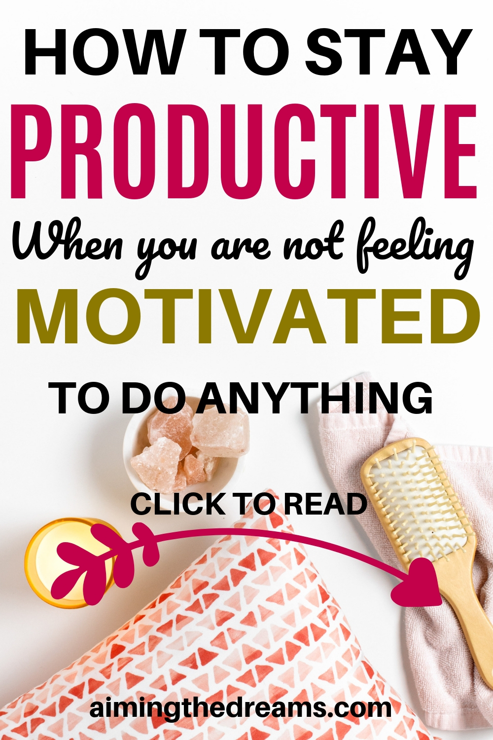 How to stay productive when you are not feeling motivated to do anything