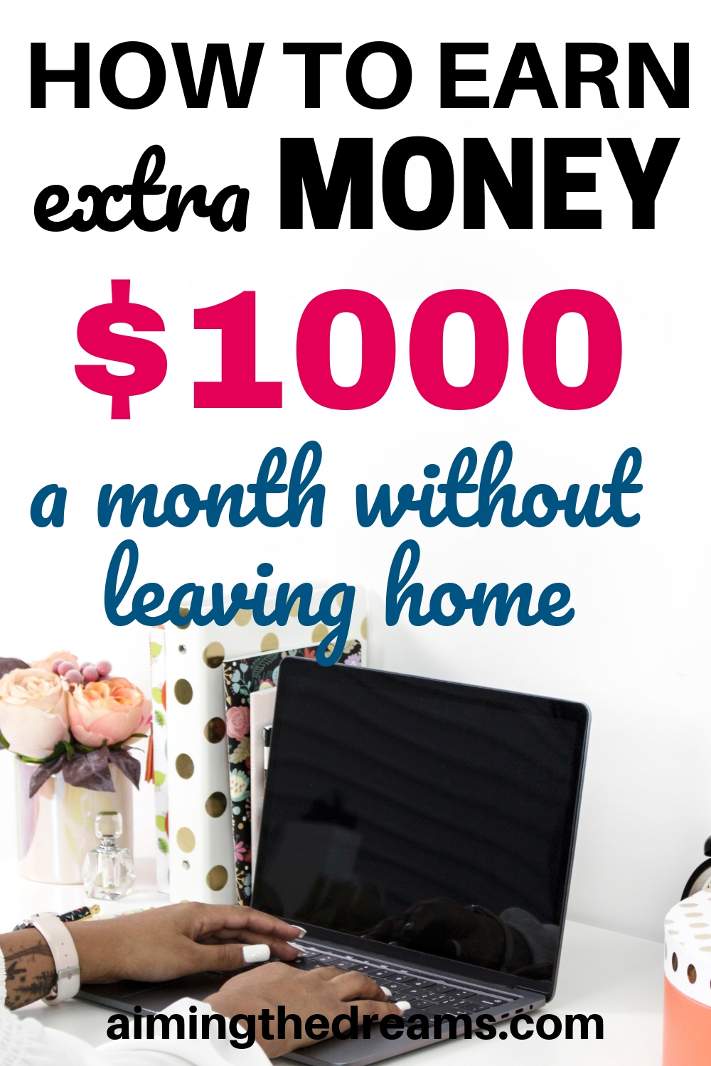 How to earn extra money $1000 a month without leaving home.
