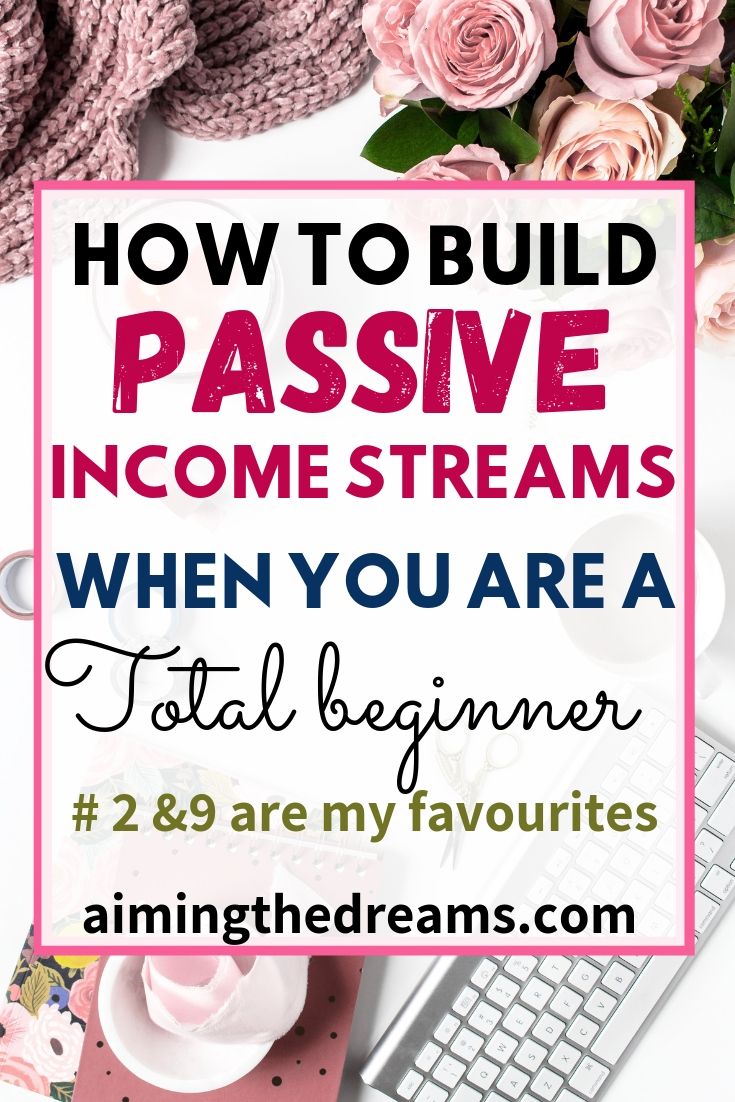 How to build passive income as a beginner. Passive income ideas let you have peace of mind.