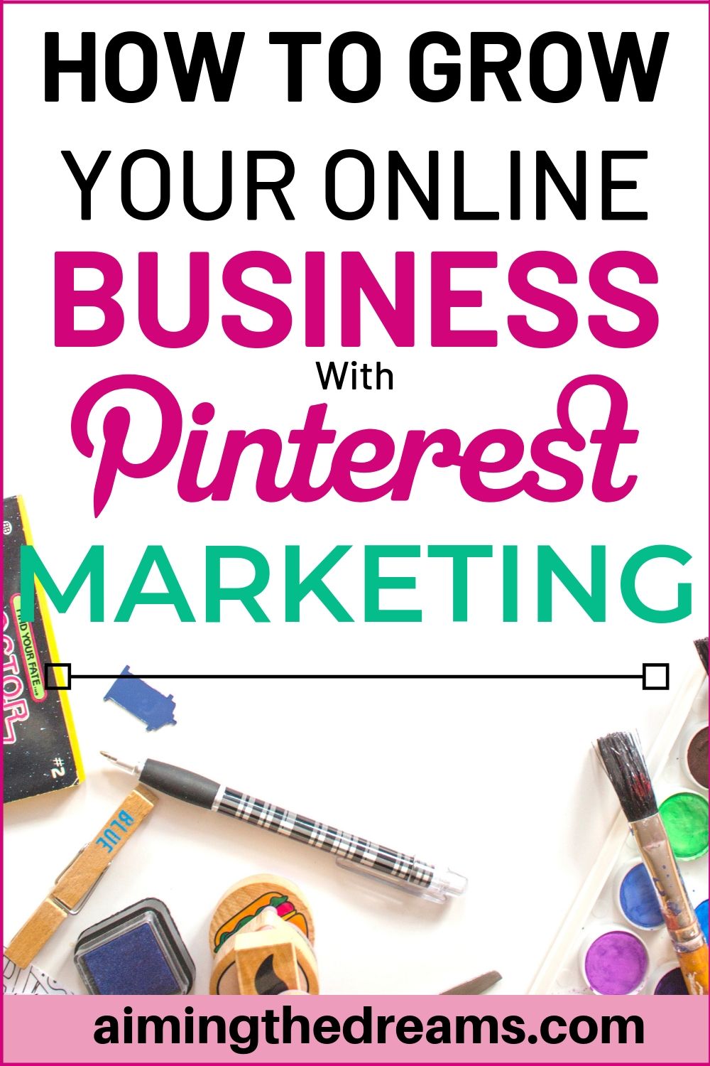 How to grow online business with Pinterest marketing strategies. Pinterest can be huge for the businesses.