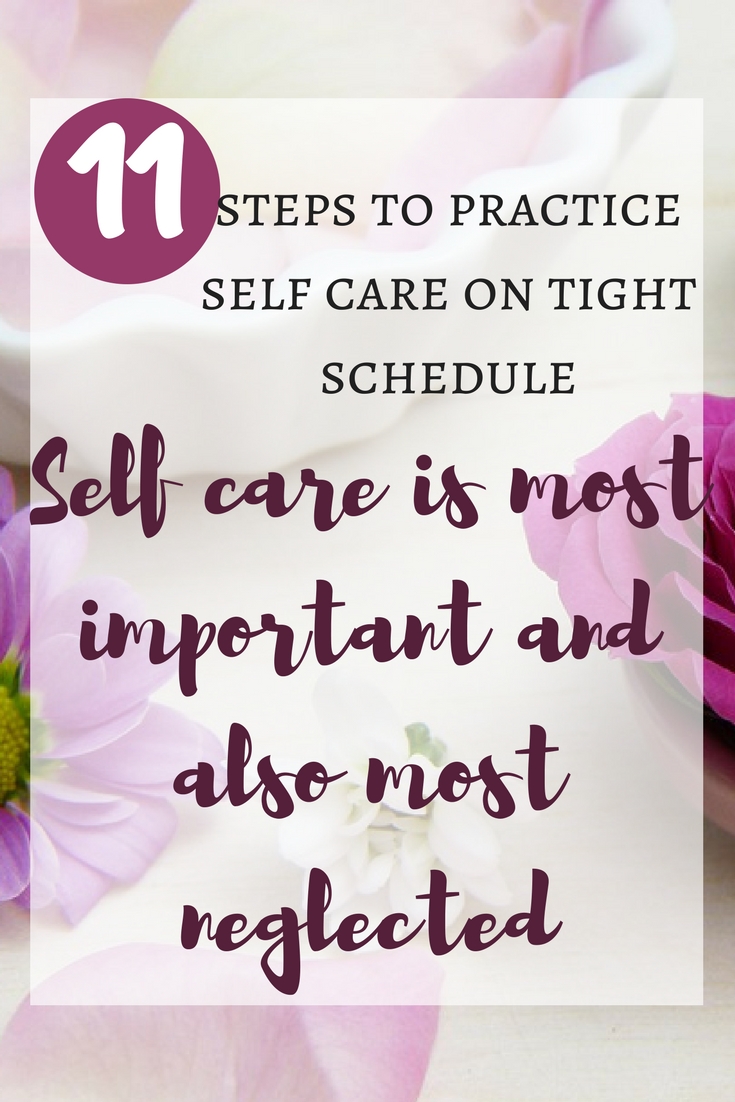 Practice self care with these simple steps