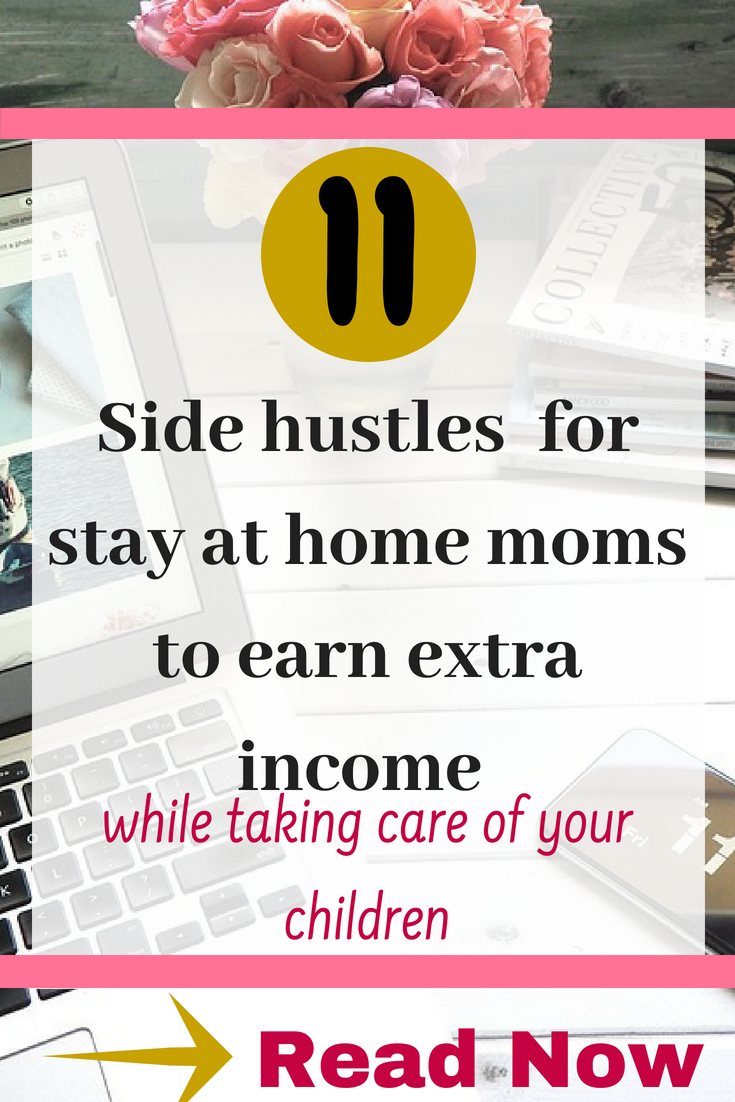 side hustles for stay at home moms