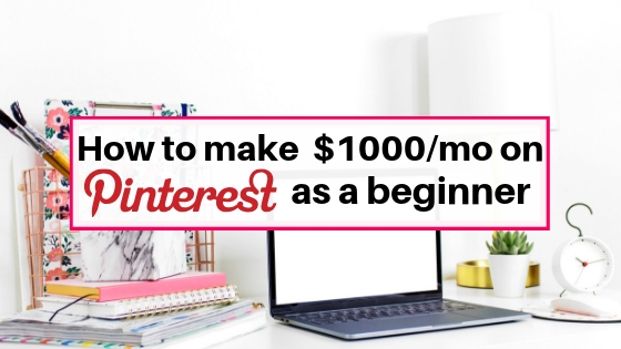 How to make money on pinterest as a beginner