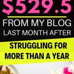 My first blogging income report: $529.5 with affiliate marketing