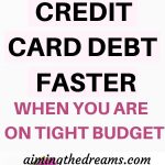 12 tips to pay off your credit card debt faster