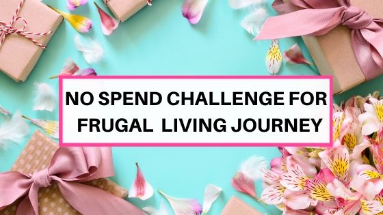 How to start a no spend challenge to build savings