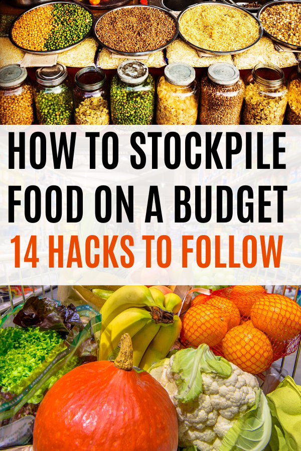 How to stockpile food on a budget