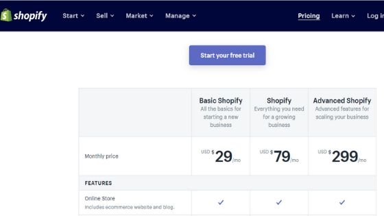 Shopify is one of the best eCommerce platforms for startups