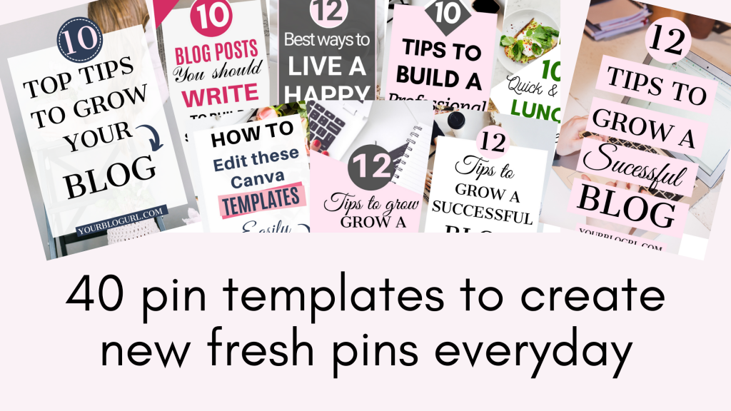 40 pinterest pin templates