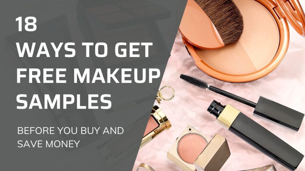 
ways to get free make up samples