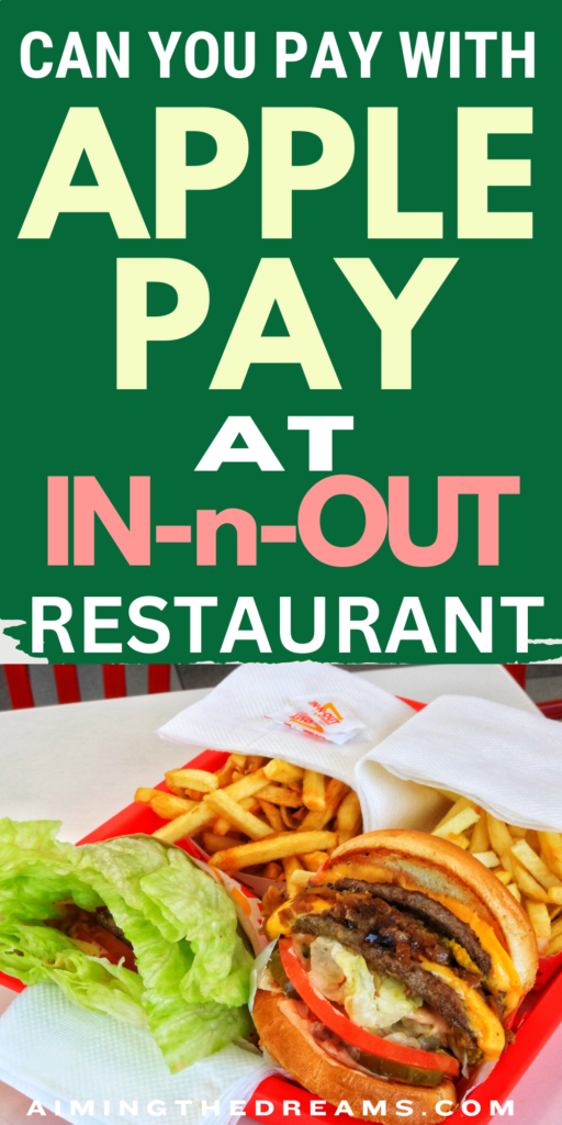 Does in-n-out take apple pay