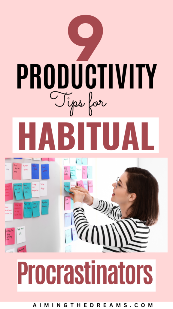 productivity tips for habitual procrastinators