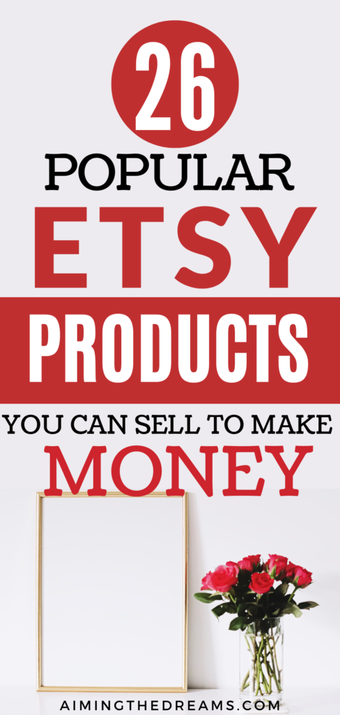 Best products to sell on Etsy