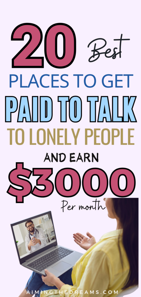 get paid to talk to people