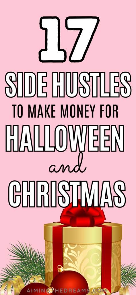 Looking for easy ways to earn money this holiday season? Discover 17 profitable side hustles for Halloween and Christmas that work in 2025! From crafts to online gigs, these festive money-making ideas will help you boost your income. Start today and turn seasonal fun into holiday profits