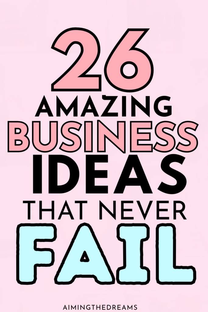 Looking for business ideas that actually work? Here are 26 profitable business ideas that never fail — from service-based businesses to online ventures. Learn which ideas have low risk, high demand, and long-term earning potential. Perfect for new entrepreneurs who want a business that’s proven to succeed.