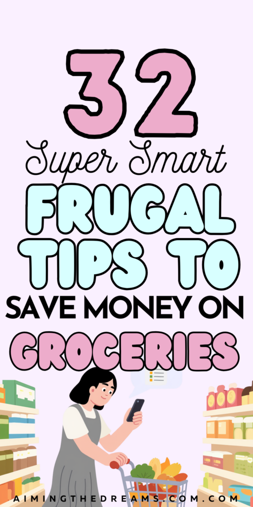 Grocery prices add up fast, but small changes can save real money. This guide shares 32 simple ways to save on groceries, including smart shopping tips, budget-friendly meal planning, and easy swaps. Perfect for families, single-income households, and anyone looking to reduce grocery spending right now.