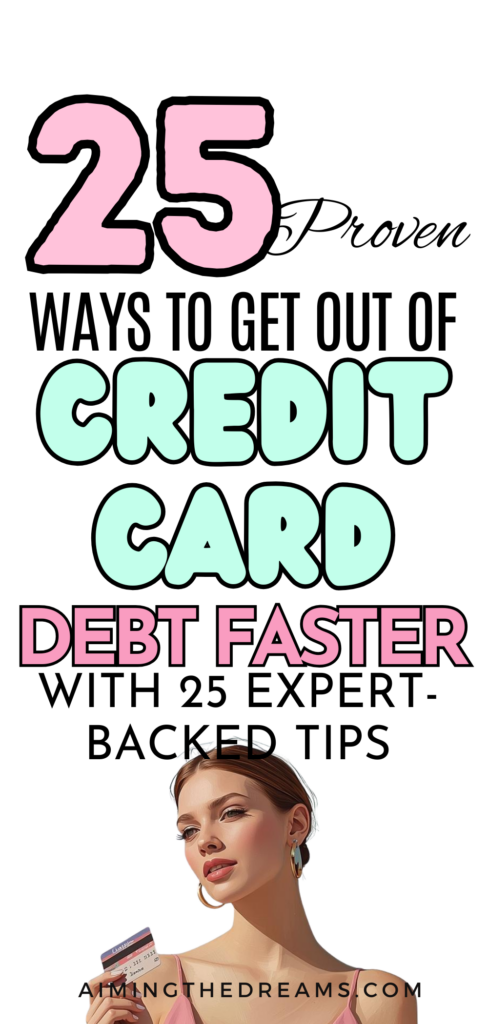 High-interest credit card debt can feel overwhelming, but the right strategy makes a real difference. These 25 expert tips focus on lowering interest, increasing payments, and creating a realistic debt payoff plan. Learn smart budgeting methods, balance payoff strategies, and money habits that support long-term financial freedom and faster debt elimination.