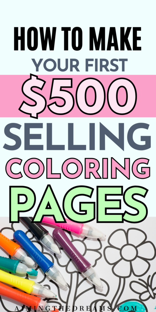 Want to make money online with coloring pages? This beginner-friendly guide shows how to create and sell printable coloring pages that actually sell. Learn how to turn simple designs into passive income using platforms like Etsy and Pinterest. Perfect for creatives looking for digital product ideas, side hustle income, and easy ways to start an online business from home