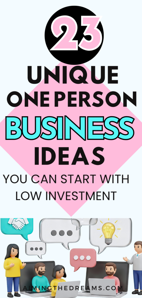 Looking for one person business ideas you can start solo? Discover 13 unique ways to build a profitable business without a team. From online business models to creative side hustles, these ideas are beginner-friendly and low-cost. Perfect for anyone wanting to make money from home, start a small business, and create flexible income streams on their own terms.