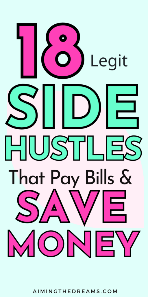 Need extra income to cover monthly expenses? Discover 18 practical side hustles that can help you pay bills faster and save more money. This guide includes flexible online jobs, freelance work, and low-cost business ideas. Perfect for anyone searching for side hustle ideas, make money online opportunities, budgeting help, and extra income streams